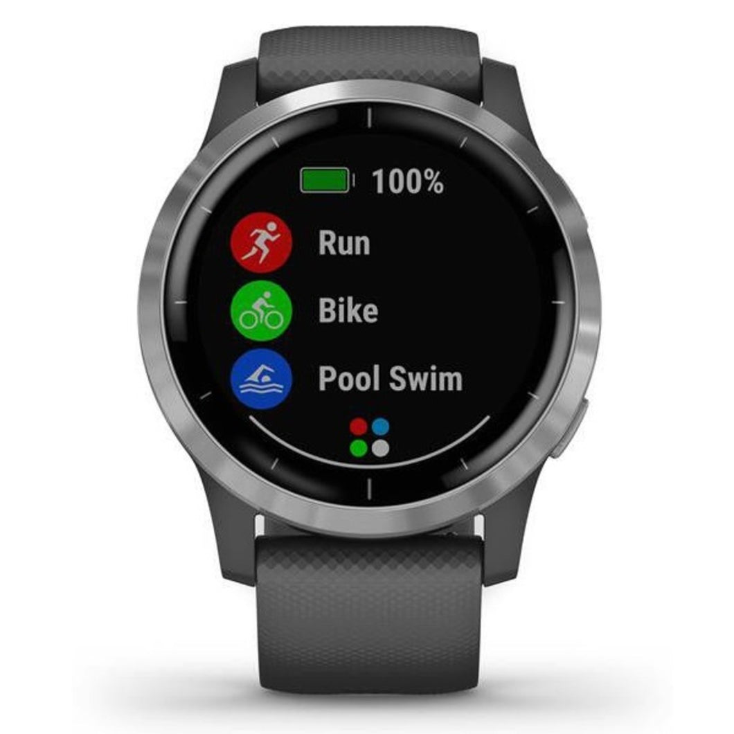GARMIN GENTS DIGITAL SPORTS WATCH (VIVOACTIVE 4)
